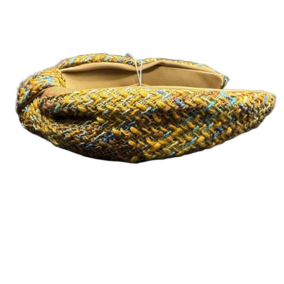 Fall Multi Color Tweed Knot Headband - Brown - Picture 2 of 5